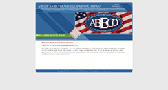 Desktop Screenshot of americanbeverageequipment.com