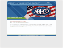 Tablet Screenshot of americanbeverageequipment.com